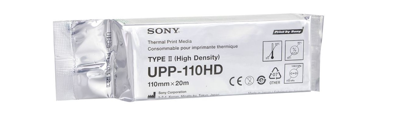 SONY UPP-110 HD-Ultraschallpapier (110x20)